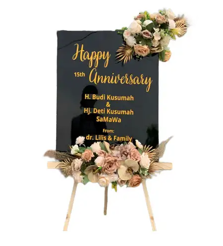 Papan Bunga Akrilik Cluwuk