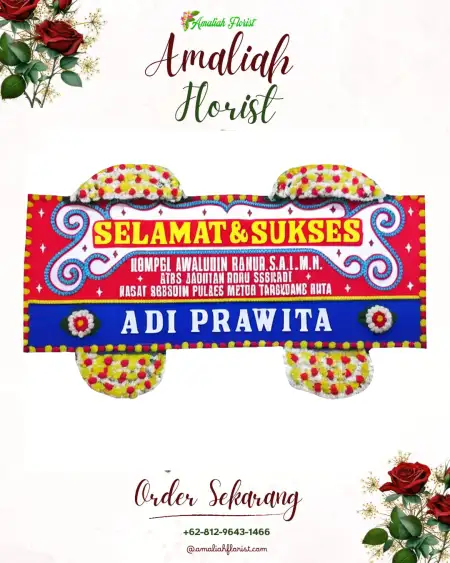 Papan Bunga Ucapan Selamat Cluwuk